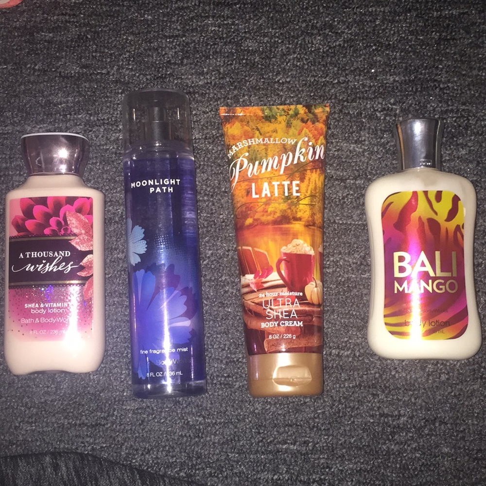 Lotion and perfume
